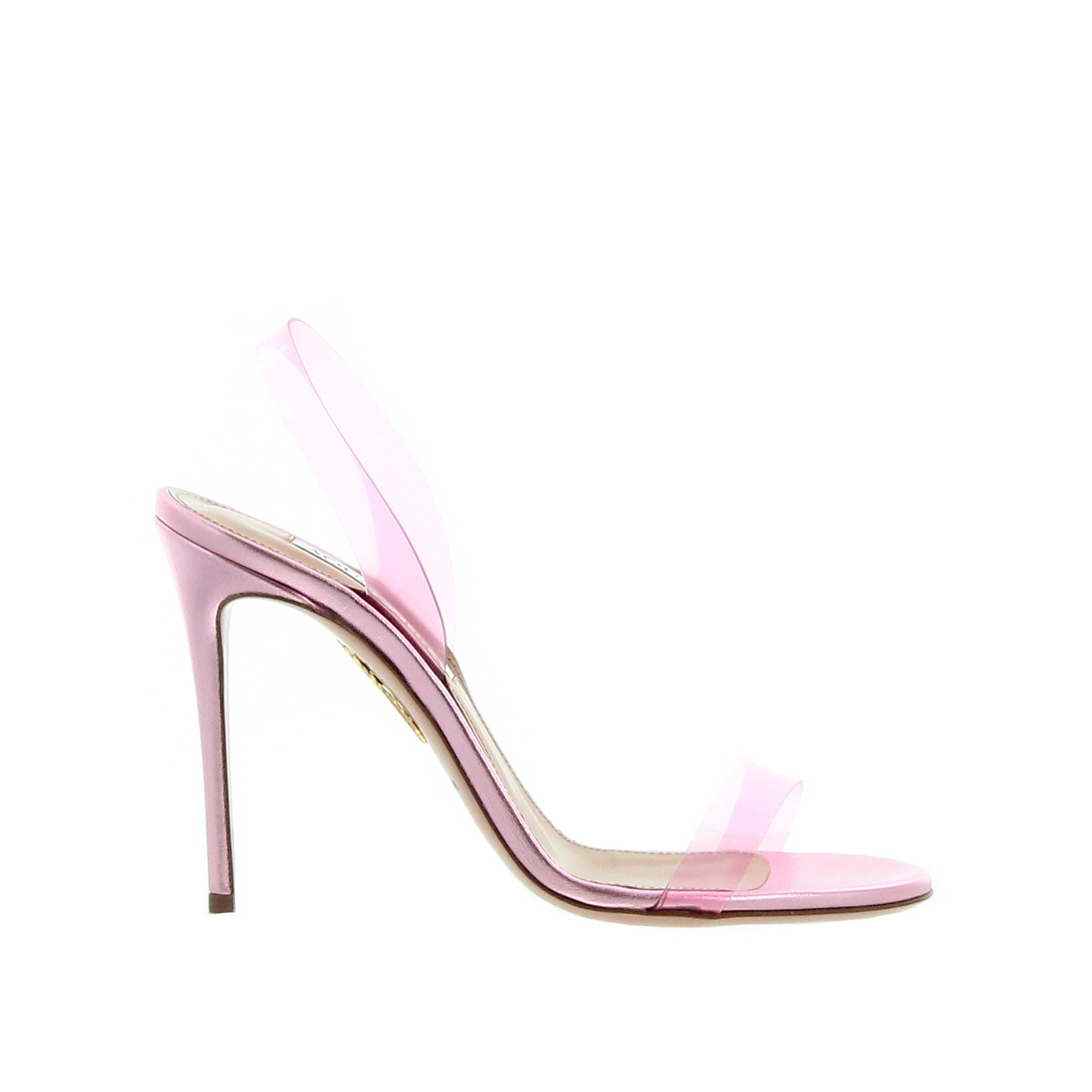 Aquazzura - So Nude Plexy Sandal 105 English Rose - Image 2