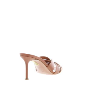 Aquazzura - Copacabana Mule 75 - Tobacco - Image 4