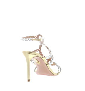 Aquazzura - Mooncrush Sandal 85 - Soft Gold - Image 4