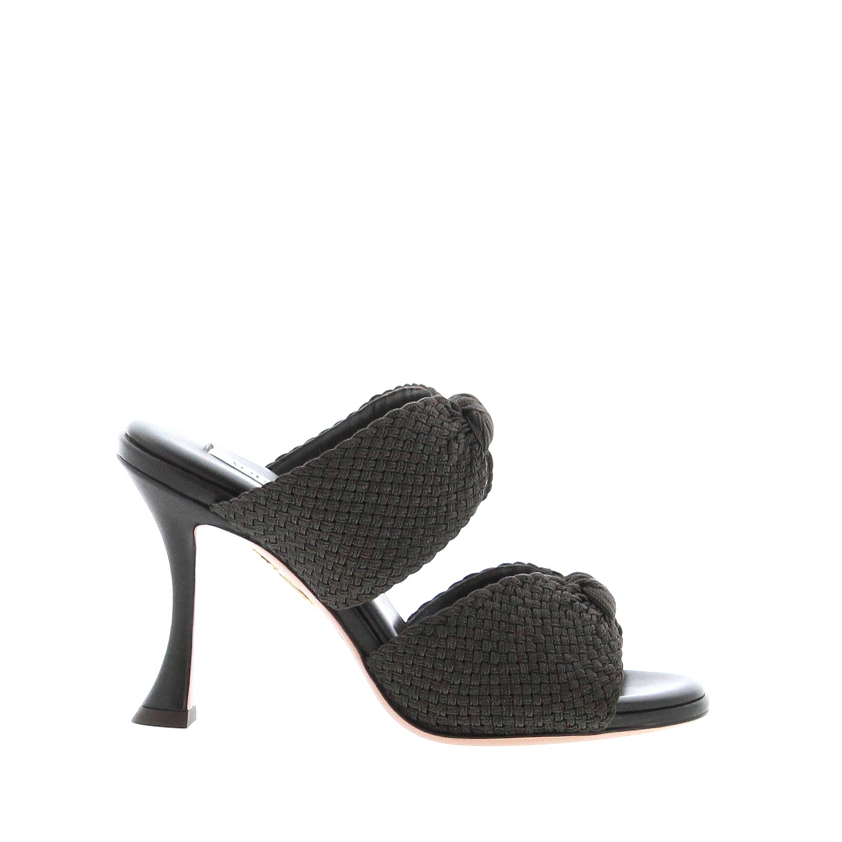 Aquazzura - Smile Mule 95 - Espresso - Image 1
