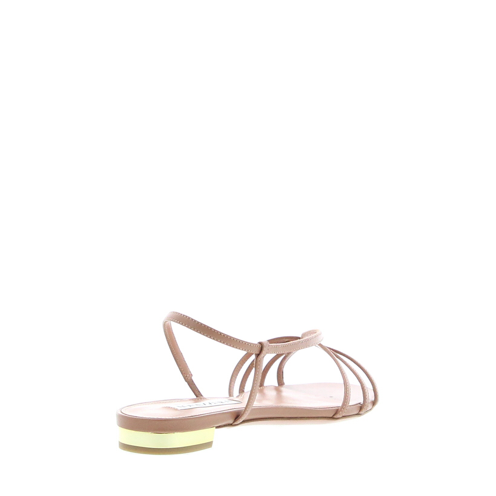 Aquazzura - Talk To Me Sandal Flat - Powder Pink - Image 4