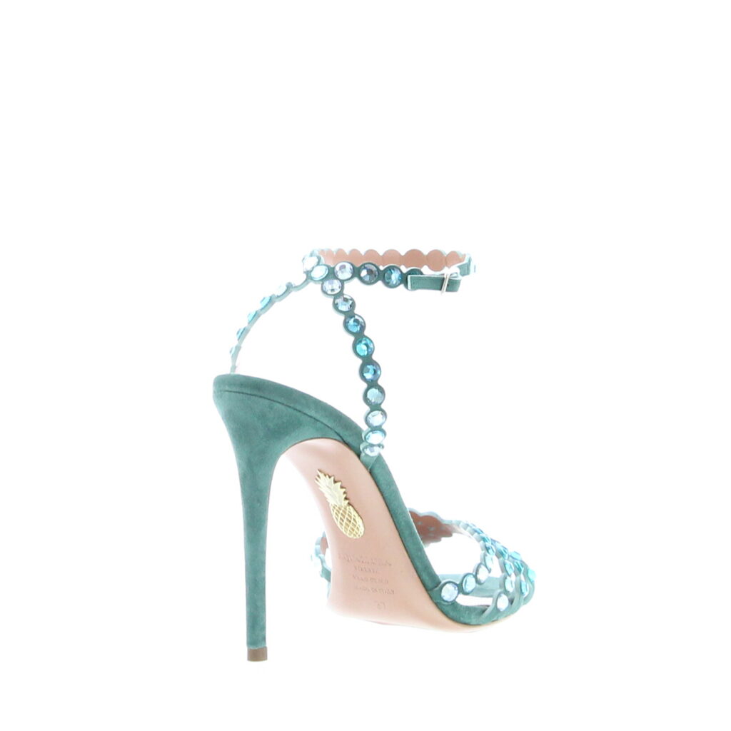 Aquazzura - Tequila Sandal 105 - Light Teal