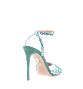 Aquazzura - Tequila Sandal 105 - Light Teal - Image 4