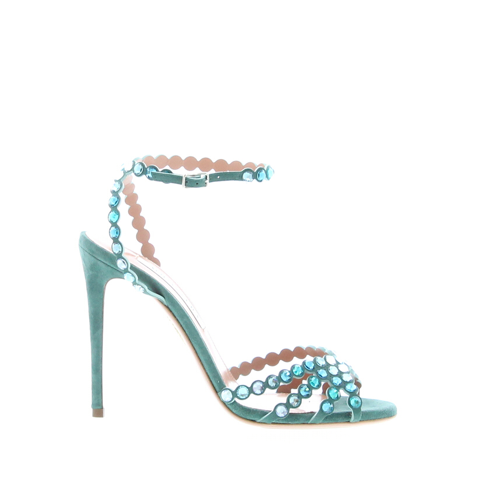 Aquazzura - Tequila Sandal 105 - Light Teal - Image 1