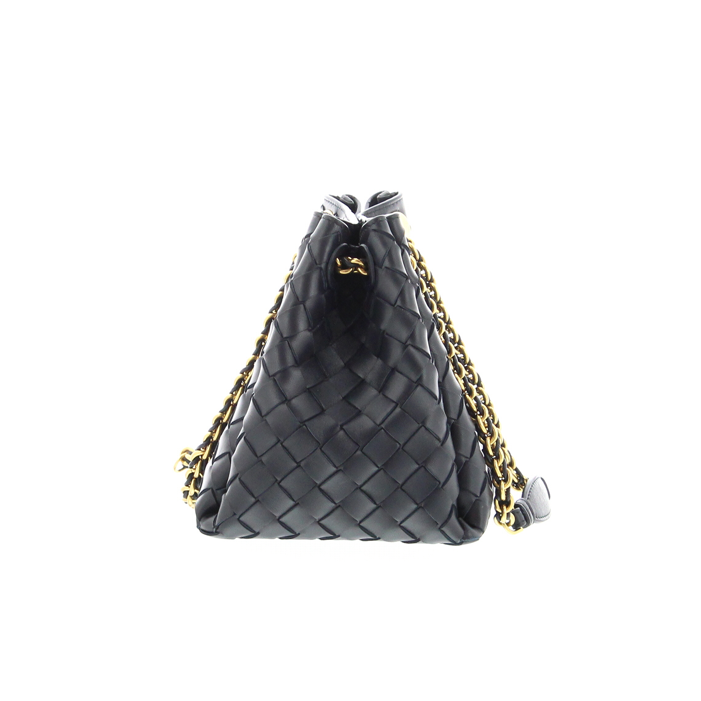 Bottega Veneta - Parachute Small with Chain - Nocturnal - Image 3