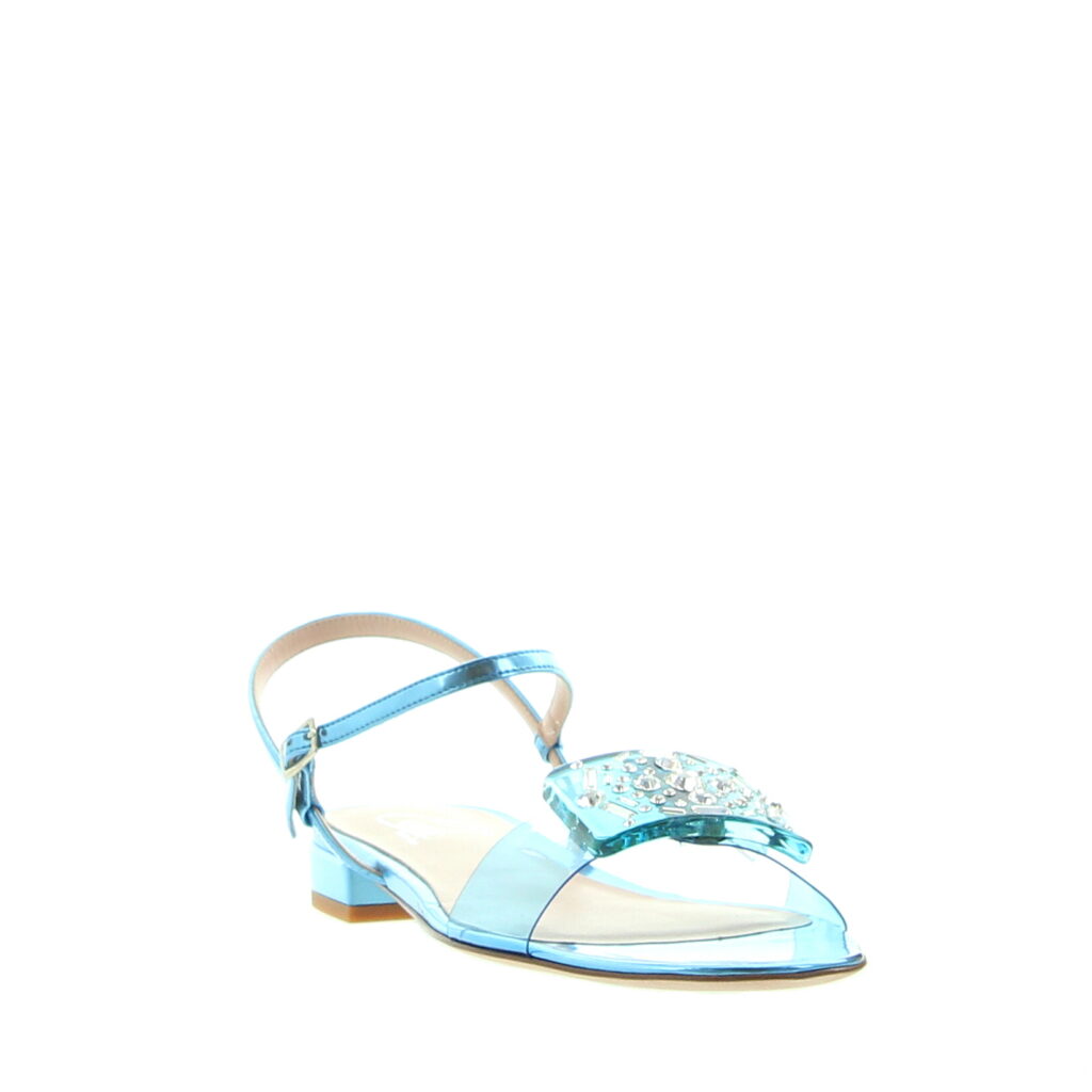 Carla Saint Barth - Lotus Sandal - Turchese