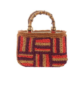 Carla Saint Barth - Rafia Small Shopping - Cuoio - Image 1
