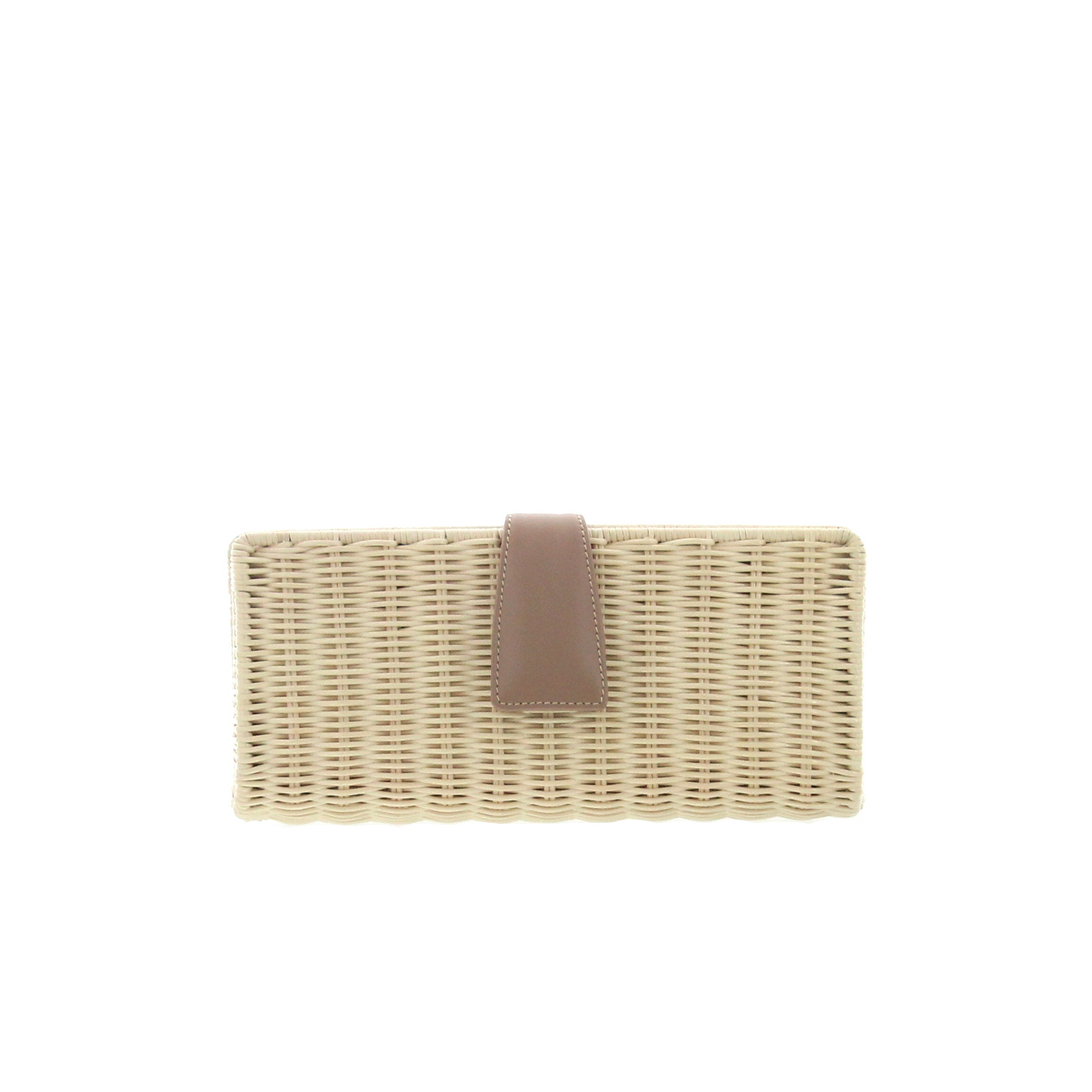 Carla Saint Barth - Vimini Long Clutch - Natural / Desert - Image 1