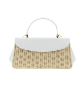 Carla Saint Barth - Vimini Long Bag - Natural / White - Image 1