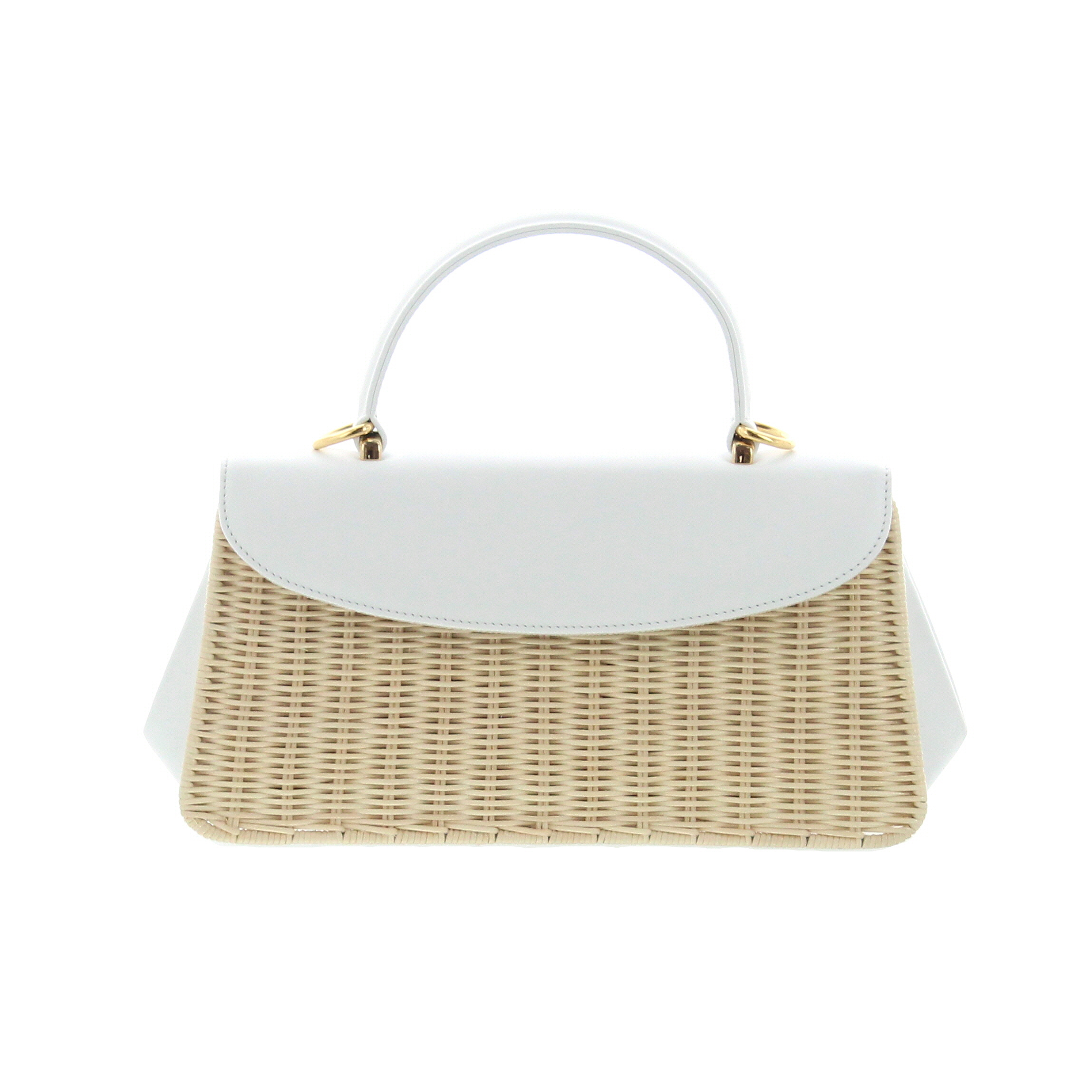 Carla Saint Barth - Vimini Long Bag - Natural / White - Image 1