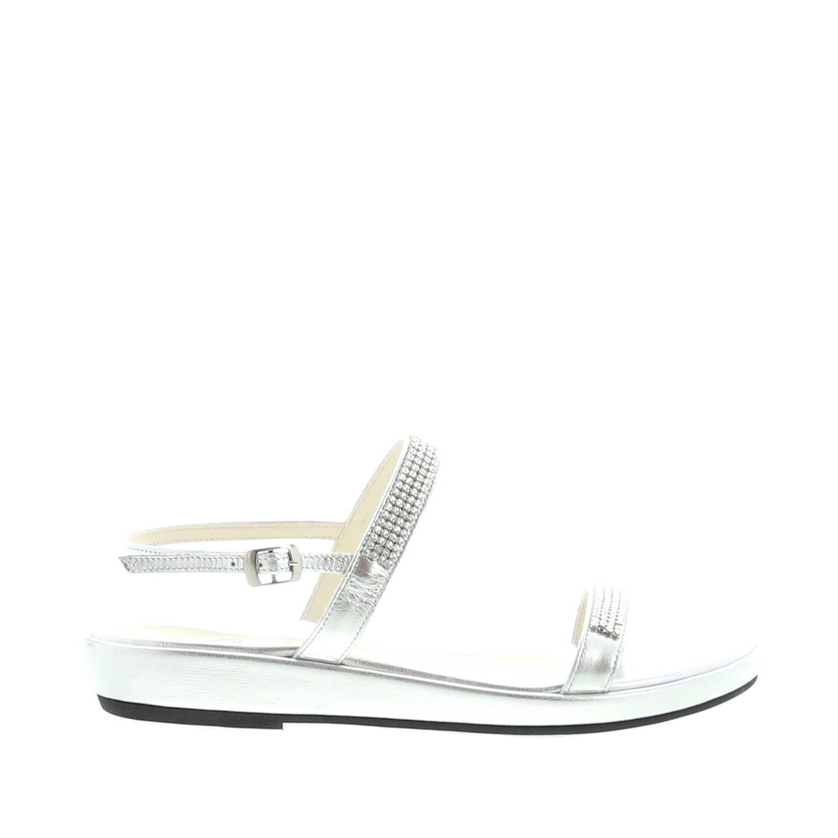 Carla Saint Barth - Zaira Sandal - Silver - Image 1