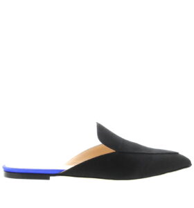 Carla Saint Barth - Sabot - Satin Black - Image 2