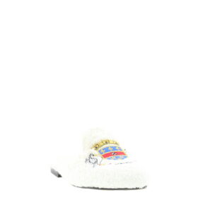 Carla Saint Barth - Spugna Slipper with embroidery - White - Image 3