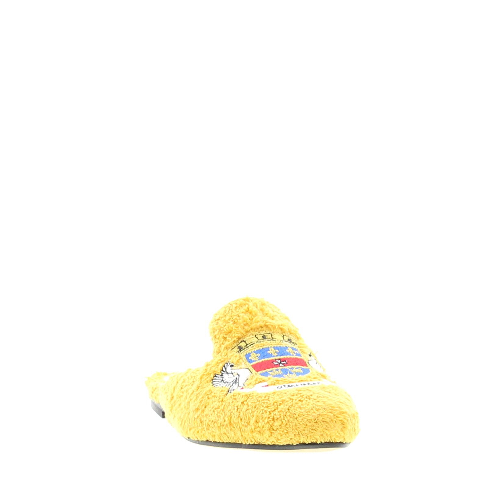 Carla Saint Barth - Spugna Slipper with embroidery - Yellow - Image 3
