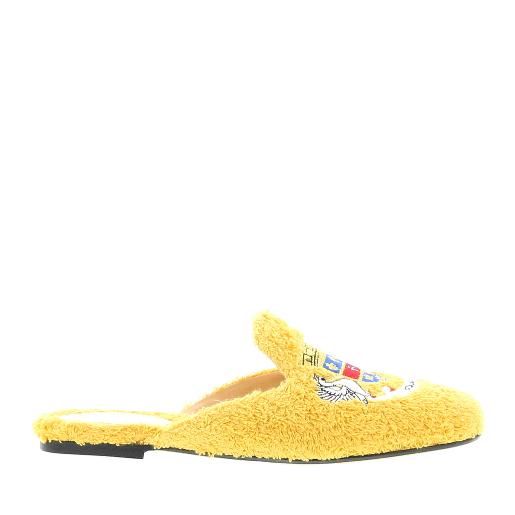 Carla Saint Barth - Spugna Slipper with embroidery - Yellow - Image 2