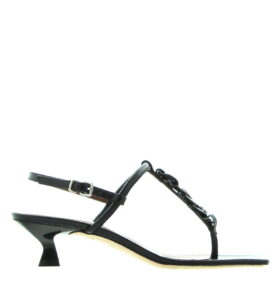 Carla Saint Barth - Charlotte Sandal - Black - Image 2