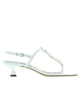 Carla Saint Barth - Charlotte Sandal White - Image 1