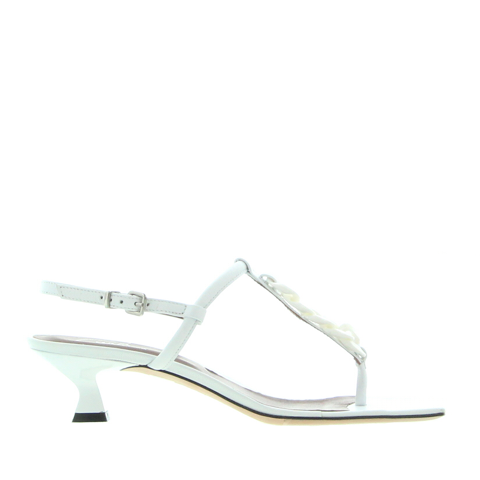 Carla Saint Barth - Charlotte Sandal White - Image 1