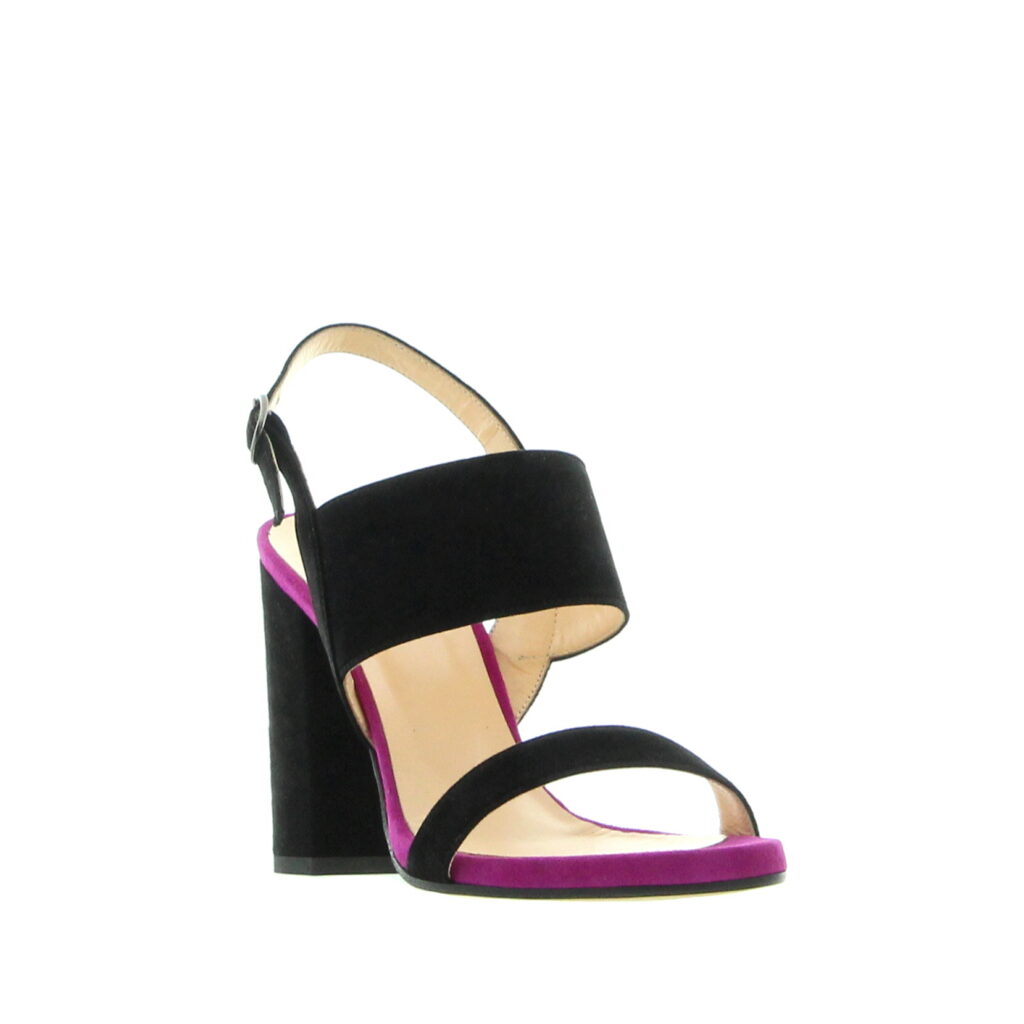 Carla Saint Barth - Two Bands Sandal Black