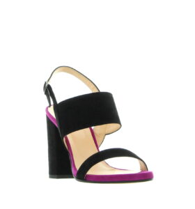 Carla Saint Barth - Two Bands Sandal Black - Image 3
