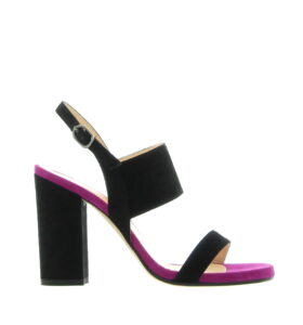 Carla Saint Barth - Two Bands Sandal Black - Image 2