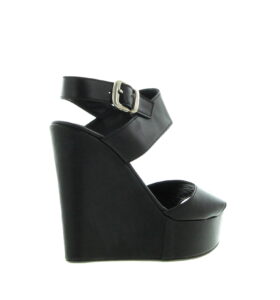 Carla saint Barth - Wilma Wedge Sandal - Black - Image 4