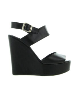 Carla saint Barth - Wilma Wedge Sandal - Black - Image 1