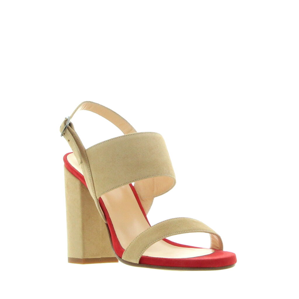 Carla saint Barth - Two Bands Sandal Nocciola