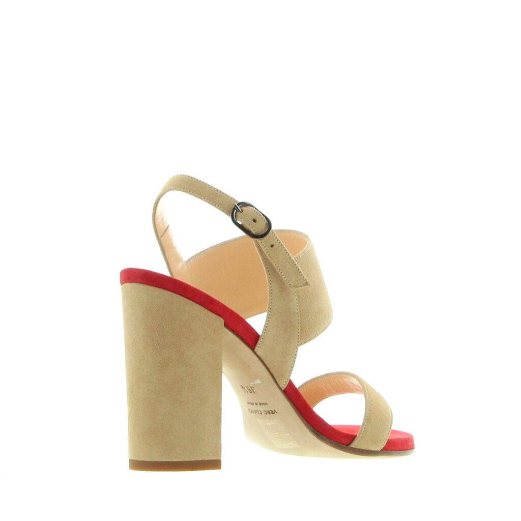Carla saint Barth - Two Bands Sandal Nocciola