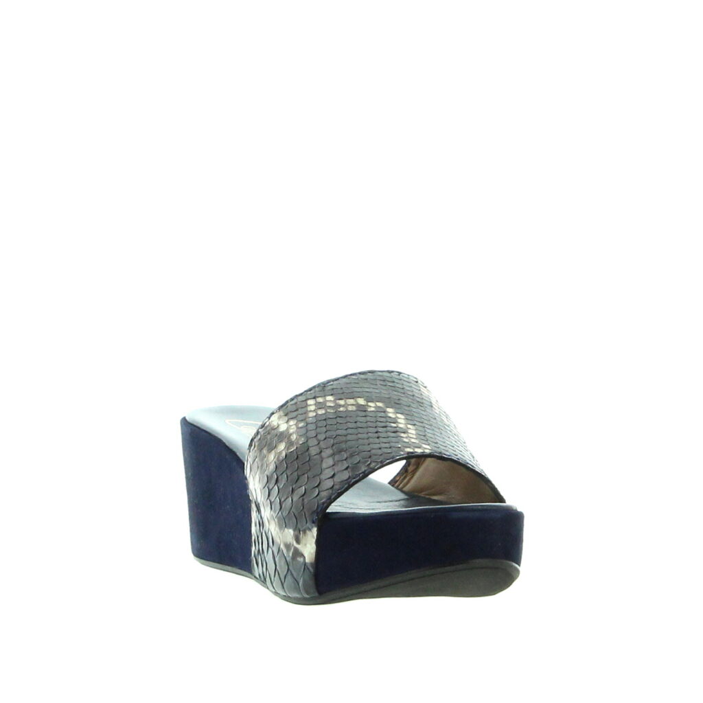 Carla Saint Barth - Cristina Mule Navy Blue