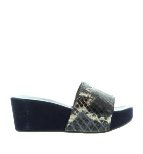 Carla Saint Barth - Cristina Mule Navy Blue - Image 2