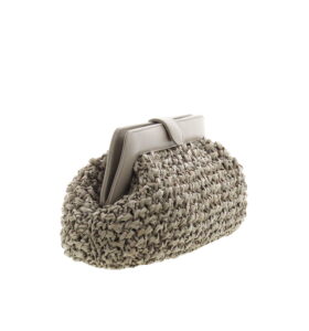 Carla Saint Barth - Rafia Pouch - Taupe - Image 3