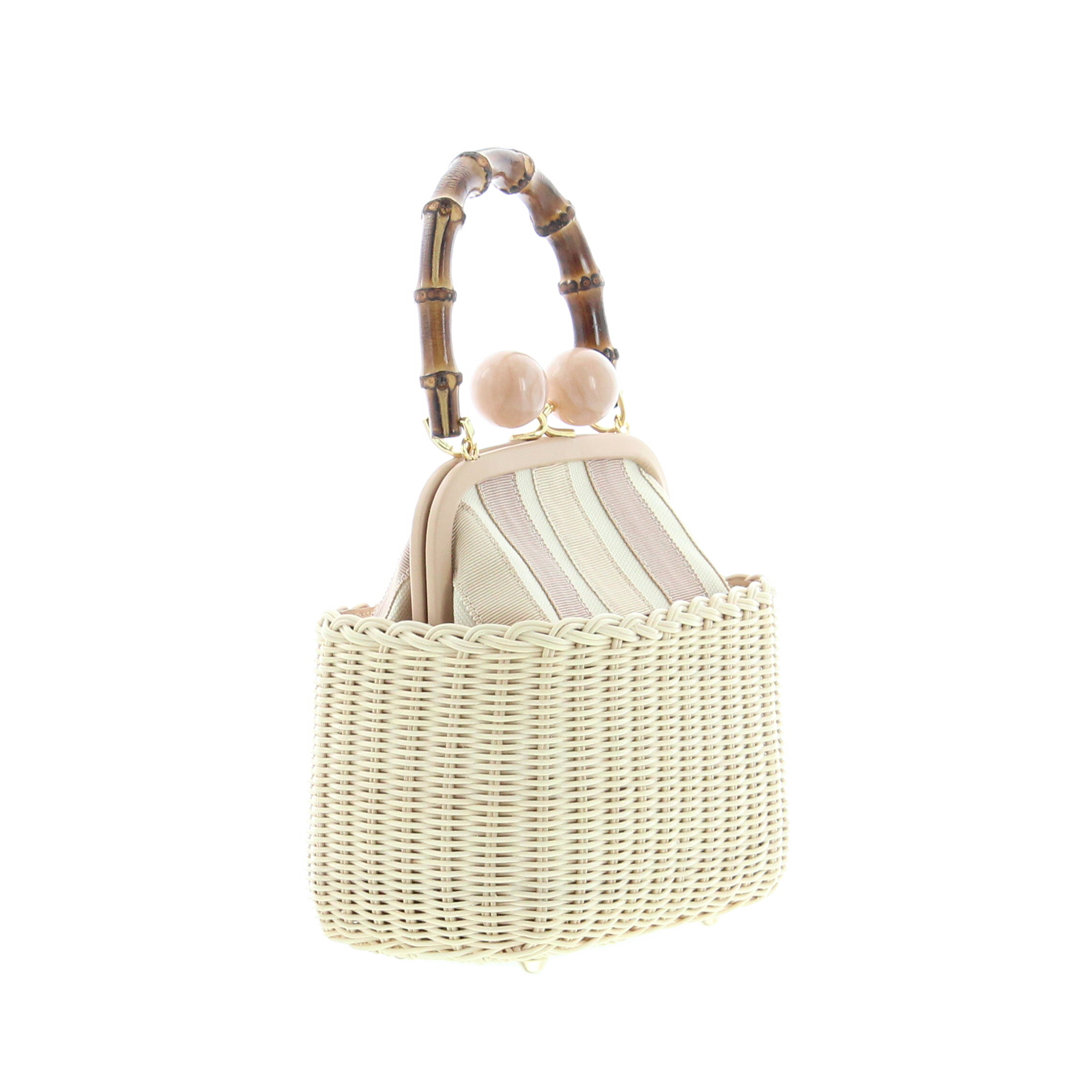 Carla Saint Barth - Vimini Wallet Bag - Natural / Carne - Image 3