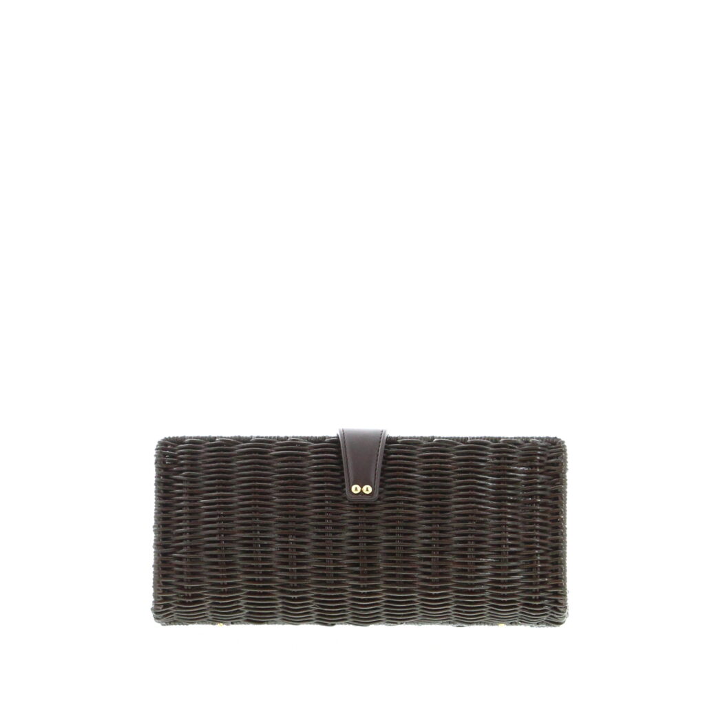 Carla Saint Barth - Vimini Long Clutch - Cioccolato