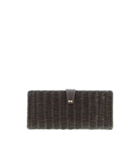 Carla Saint Barth - Vimini Long Clutch - Cioccolato - Image 4