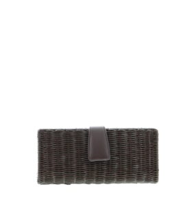 Carla Saint Barth - Vimini Long Clutch - Cioccolato - Image 1