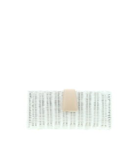 Carla Saint Barth - Vimini Long Clutch - White / Panna - Image 1