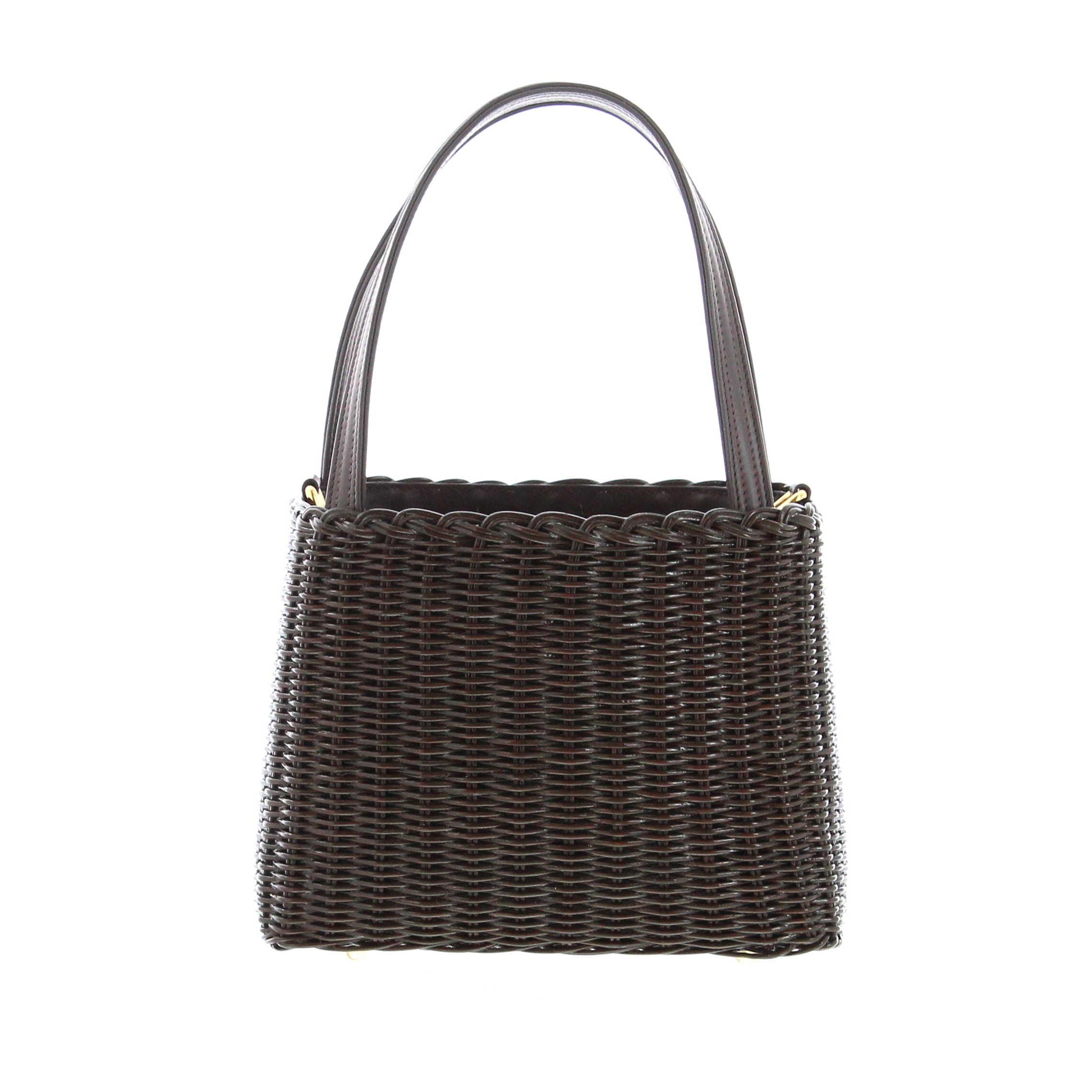 Carla Saint Barth - Vimini Shopping Long Strap - Cioccolato - Image 1
