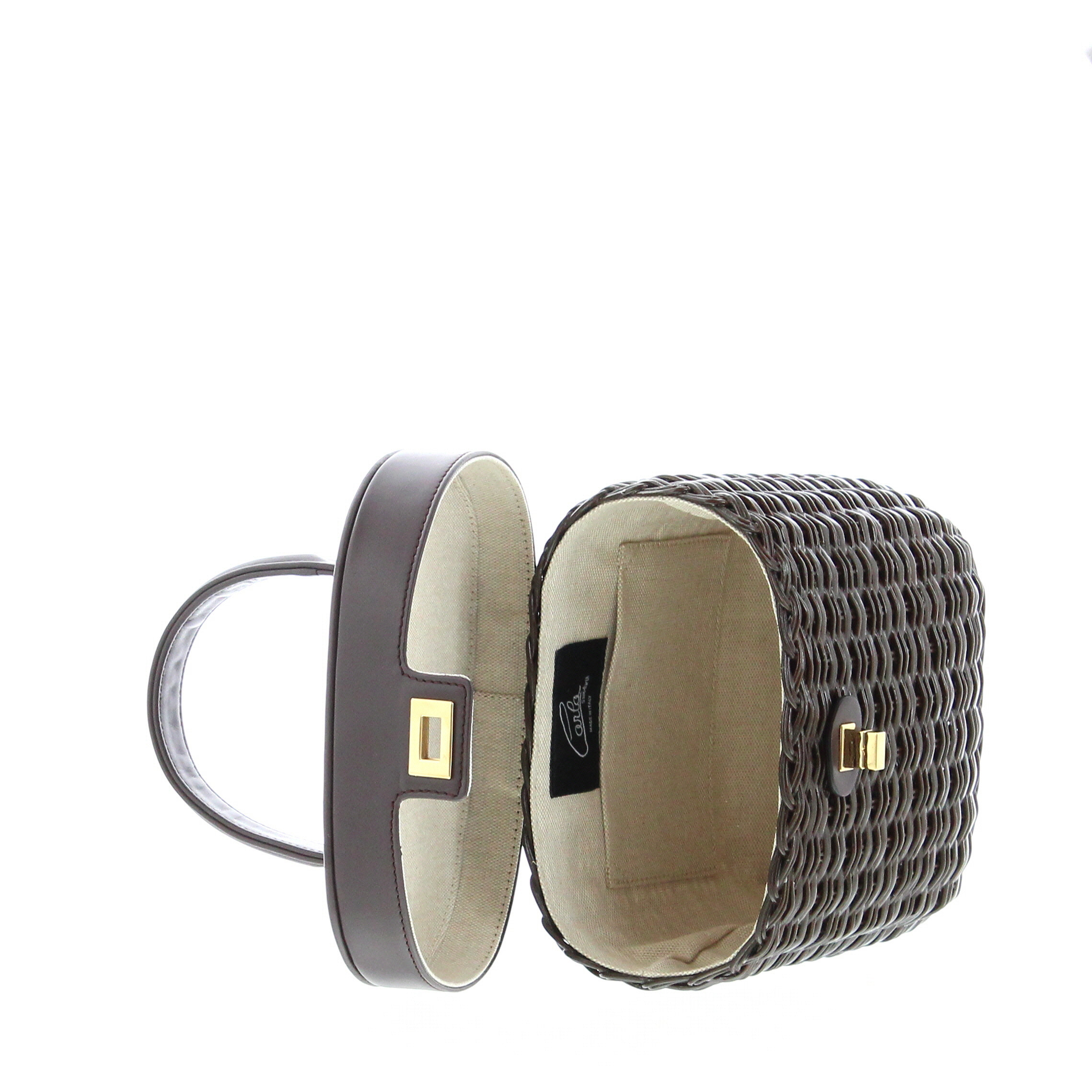 Carla Saint Barth - Vimini Brigitte Bag - Cioccolato - Image 5