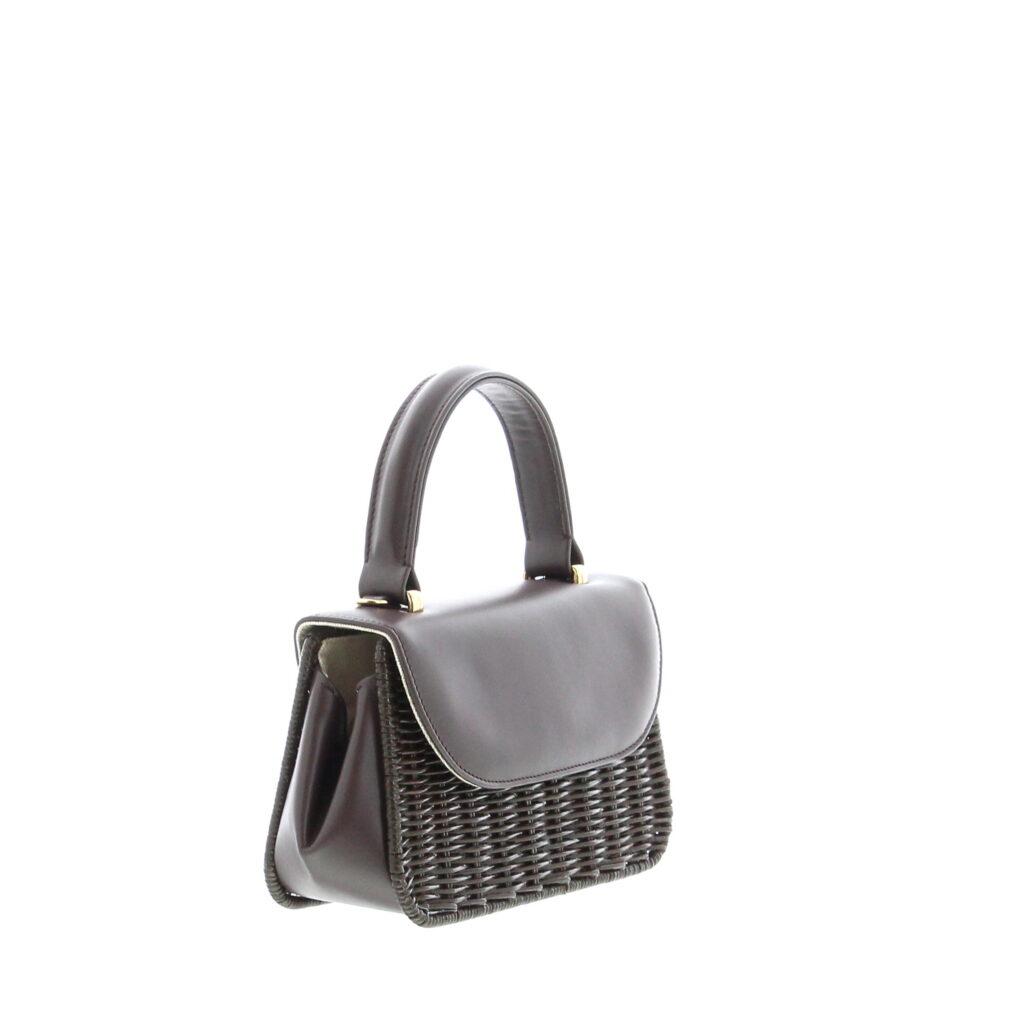 Carla Saint Barth - Vimini Long Bag Small - Cioccolato