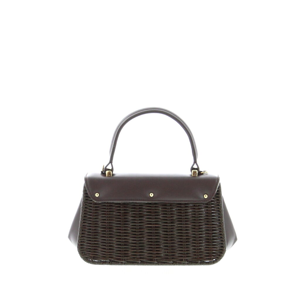 Carla Saint Barth - Vimini Long Bag Small - Cioccolato