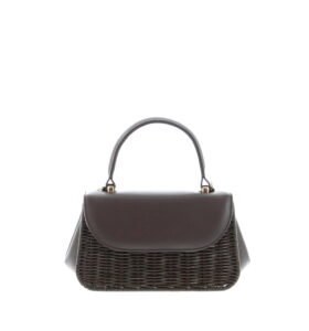 Carla Saint Barth - Vimini Long Bag Small - Cioccolato - Image 2