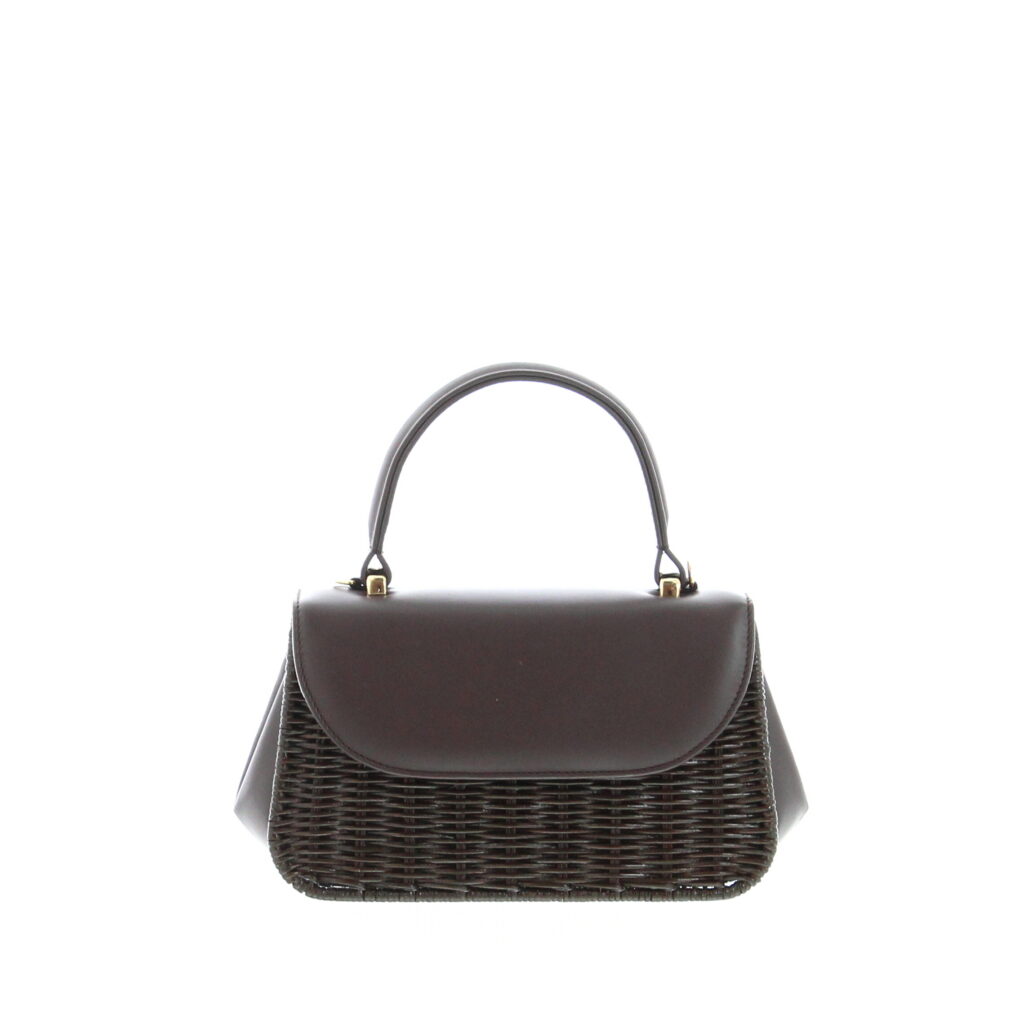 Carla Saint Barth - Vimini Long Bag Small - Cioccolato