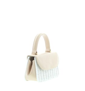 Carla Saint Barth - Vimini Long Bag Small - White / Panna - Image 3