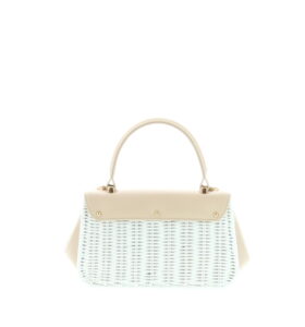 Carla Saint Barth - Vimini Long Bag Small - White / Panna - Image 4