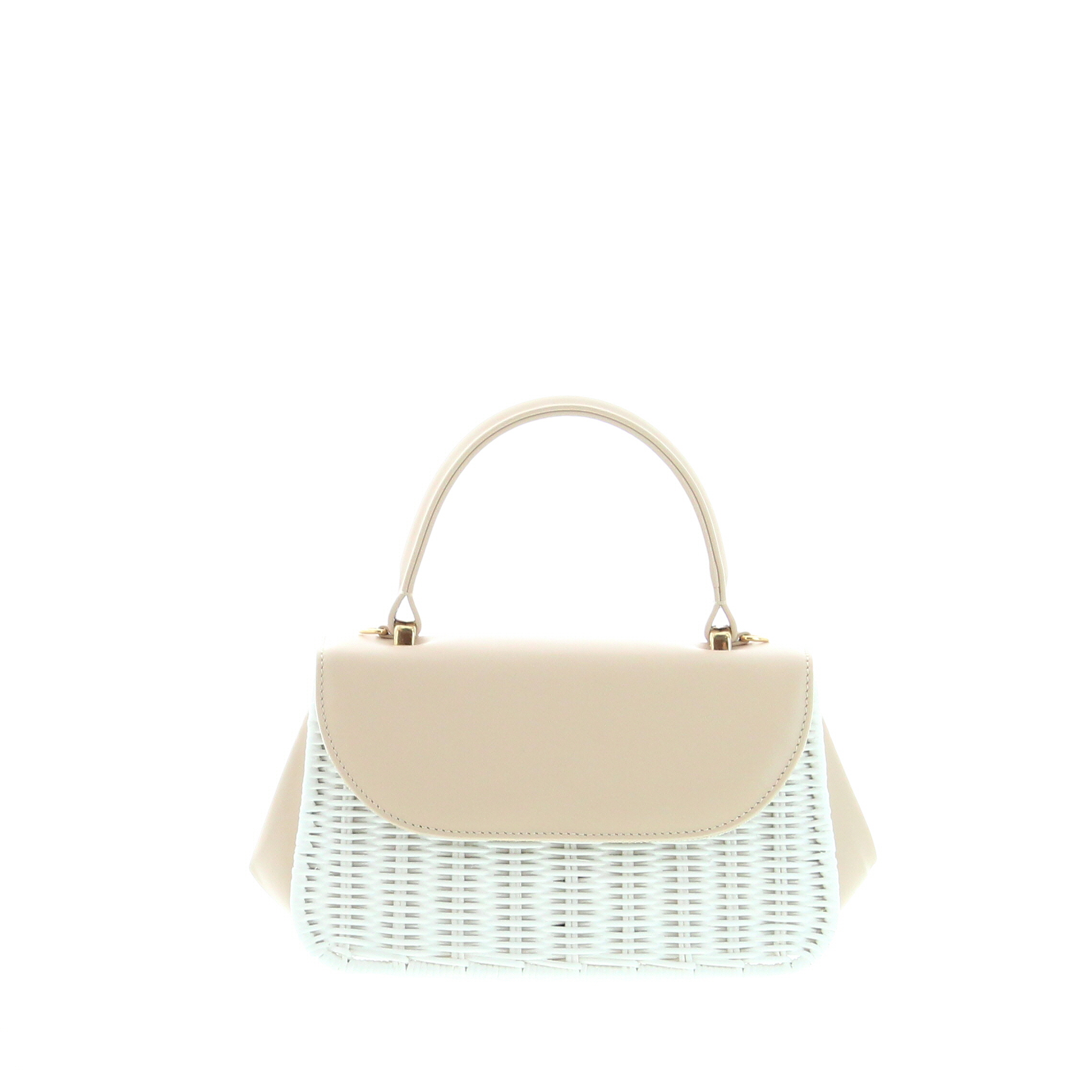 Carla Saint Barth - Vimini Long Bag Small - White / Panna - Image 2