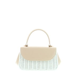 Carla Saint Barth - Vimini Long Bag Small - White / Panna - Image 1