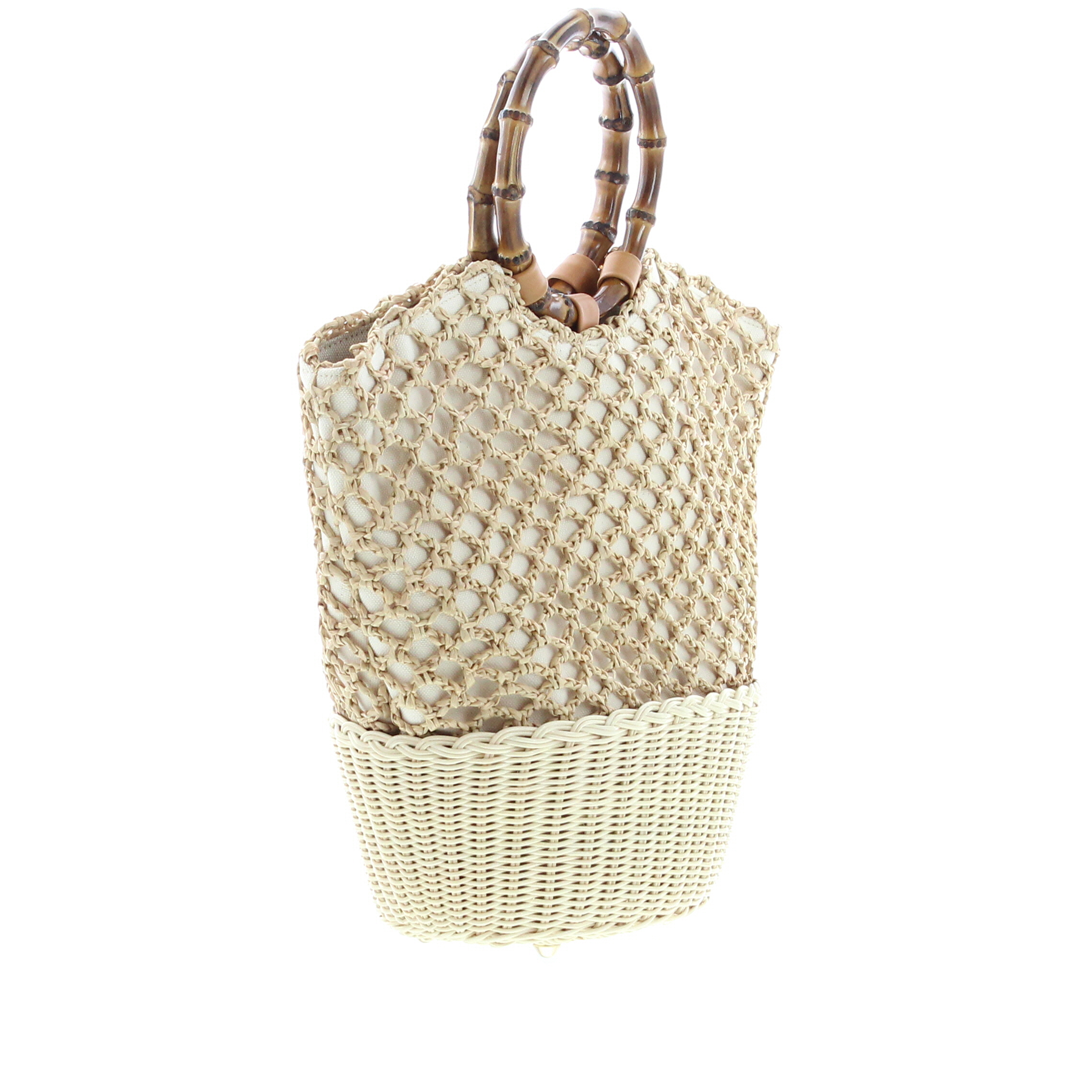 Carla Saint Barth - Vimini Crochet Tote - Natural - Image 3
