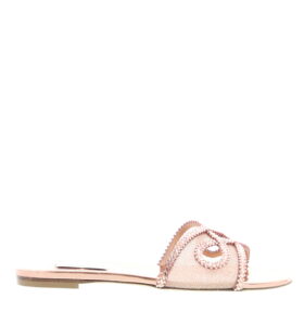 Casadei - Josephine Flat - Rose Gold - Image 2