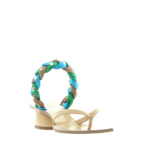 Claudio Merazzi - Diaspro Sandal - Multicolor Turquoise - Image 3